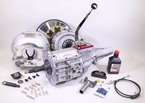 Package, Flathead Ford 40-47, Truck 59A engine w/Clevis clutch cross shaft.